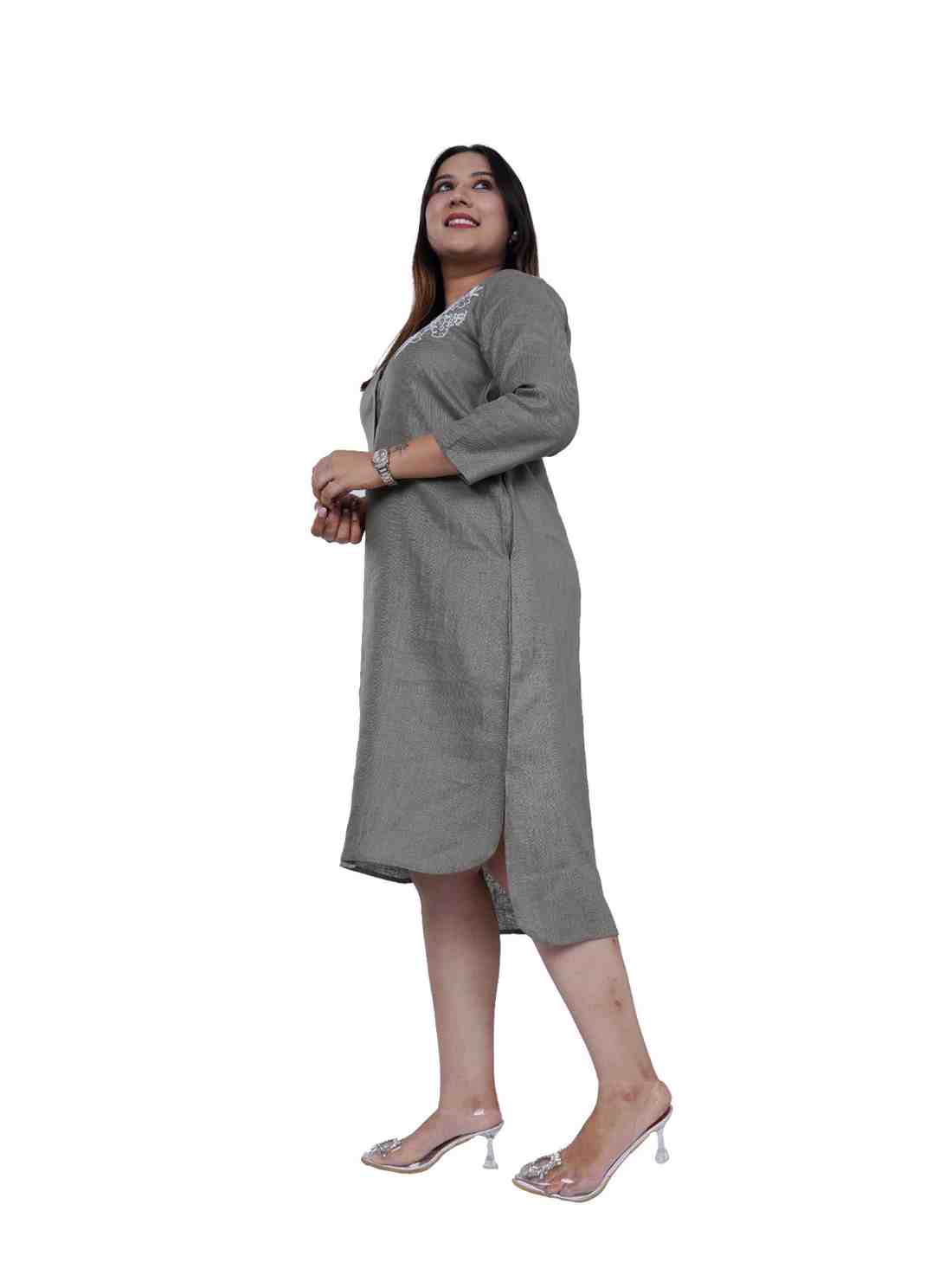 Calf Length Dress