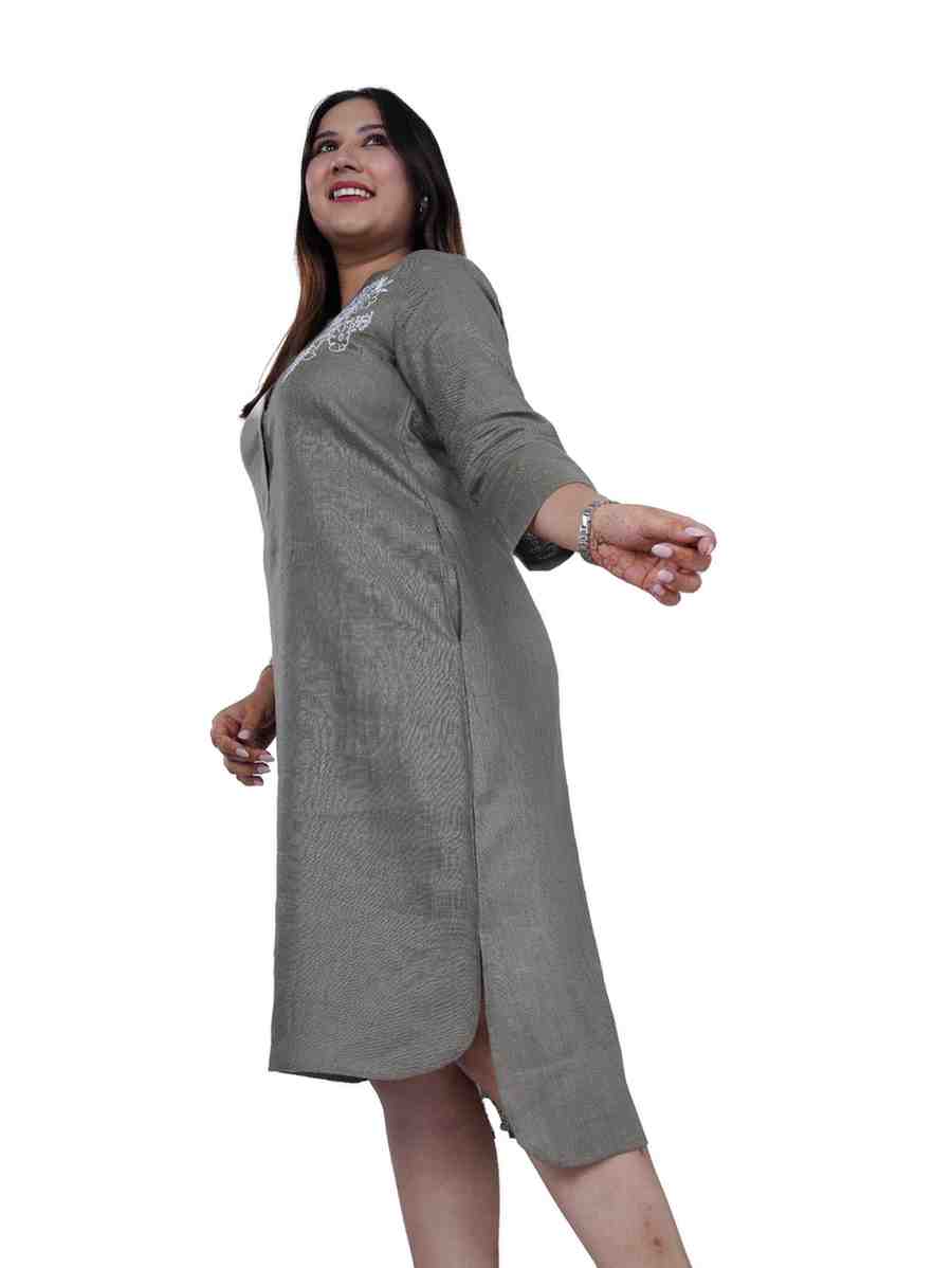 Calf Length Dress