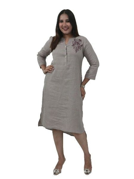 Calf Length Dress