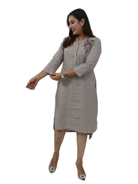 Calf Length Dress