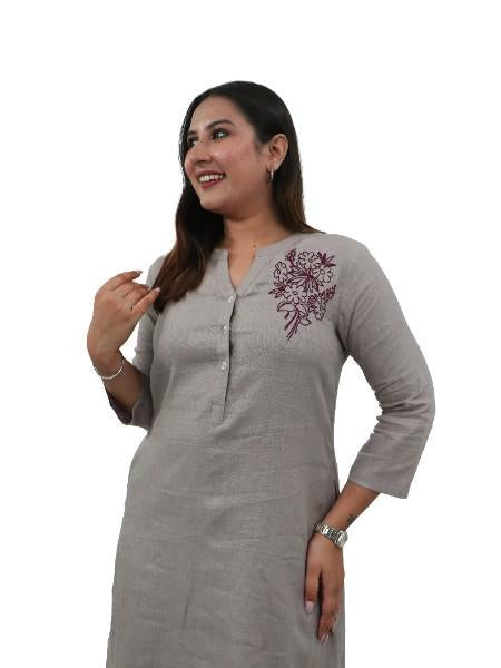 Calf Length Dress