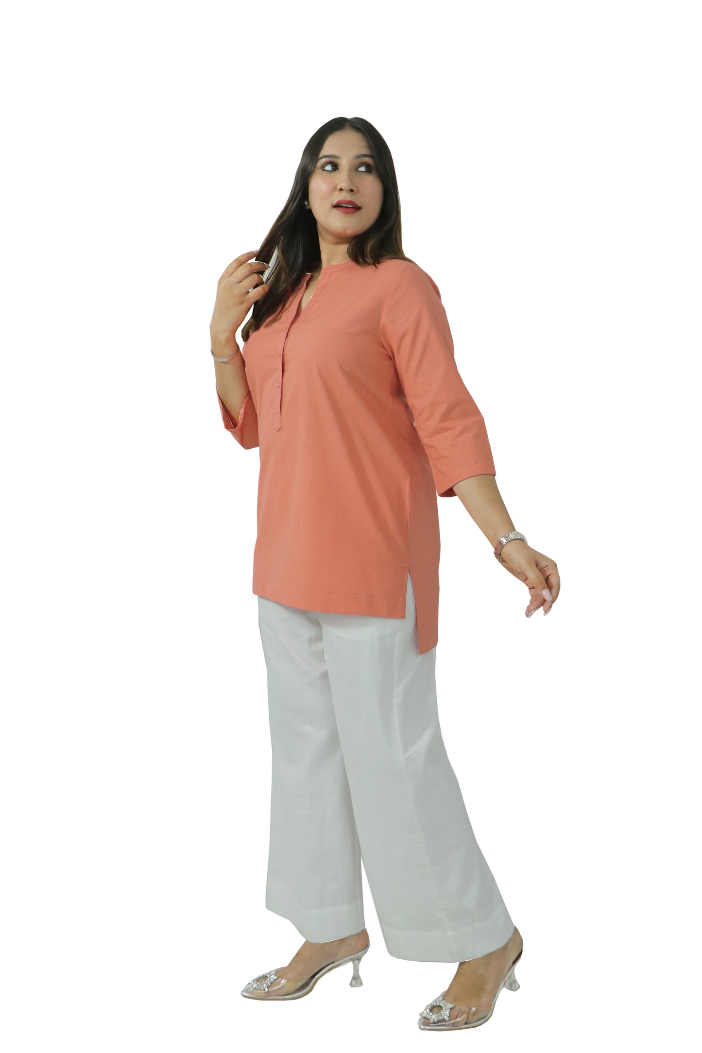 Mandarin Collar Top
