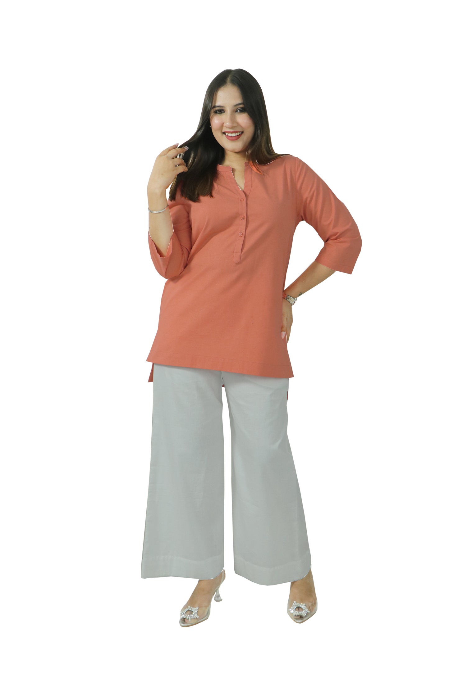 Mandarin Collar Top