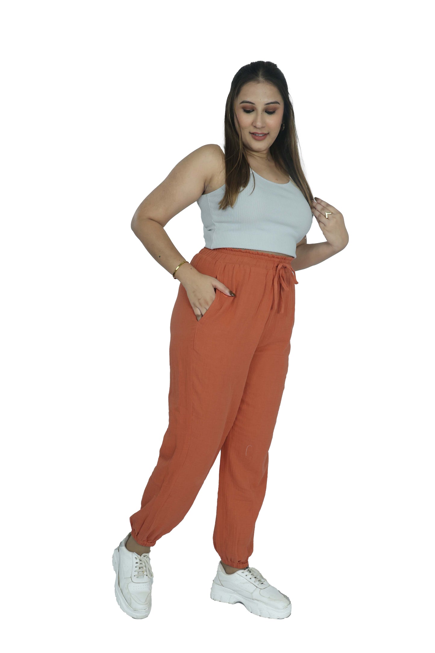 Joggers with Side Pockets