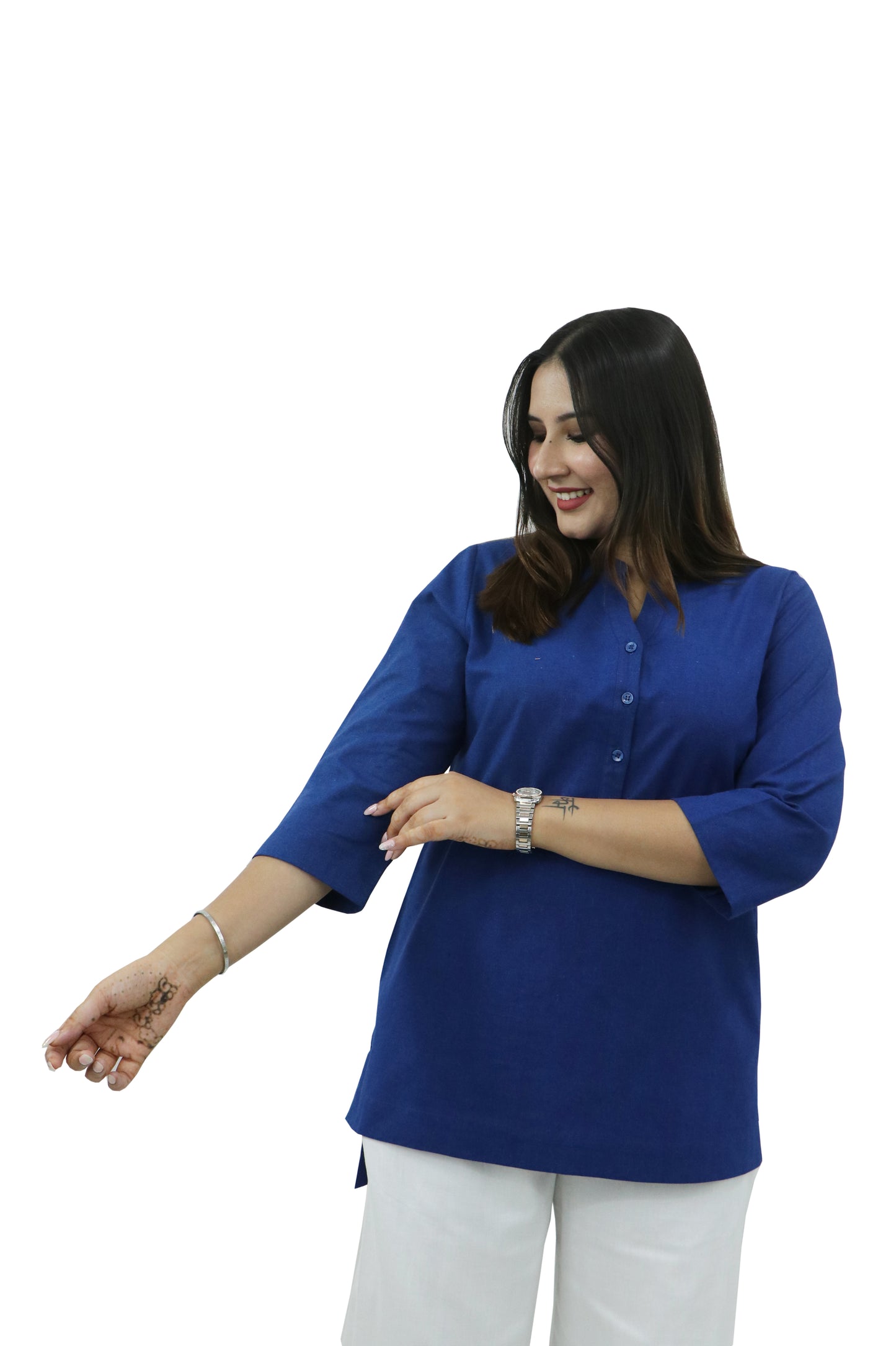 Mandarin Collar Top