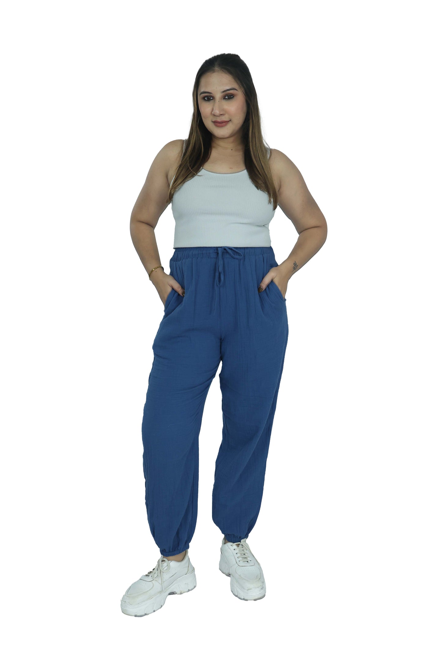 Joggers with Side Pockets