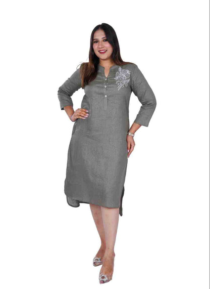 Calf Length Dress