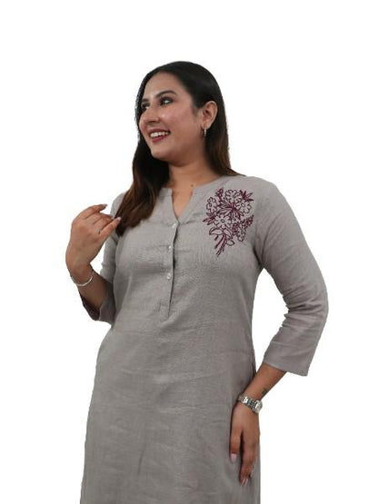 Calf Length Dress