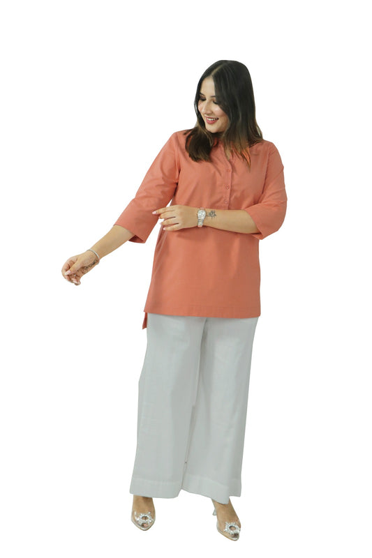 Mandarin Collar Top